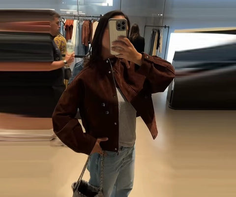 New Full Sleeve Single-breasted Coat CODE: KAR4404