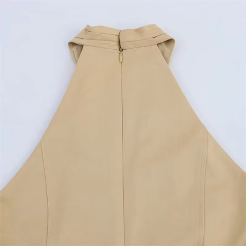 New Cross Design Belted Skirt Full Sleeve Midi Dress CODE: KAR4416