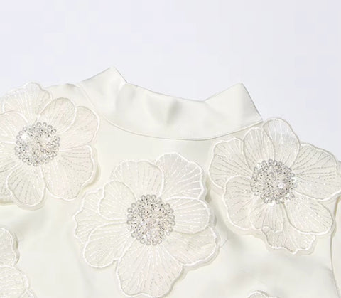 New Stand Collar Sleeveless Loose Spliced Lace Up Dress CODE: KAR4426