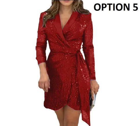 New Fashionable Crystal Waist-fitted Mini Dress CODE: KAR4435