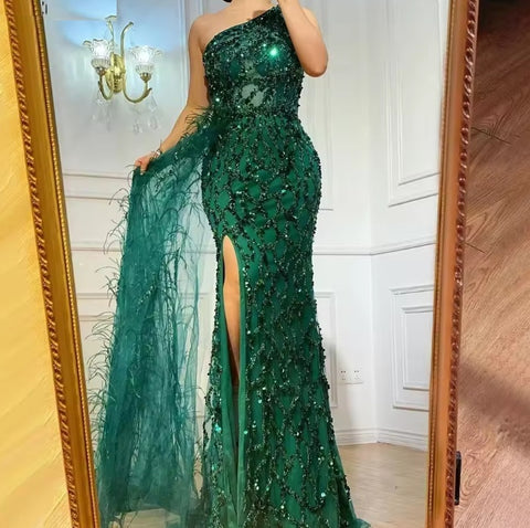 New Sleeveless Fashion Long Evening Dress CODE: KAR4436