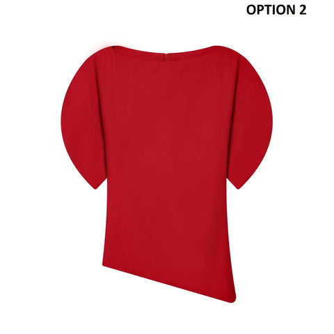 New Fashion Chic Casual Short Puff Sleeve T-Shirts CODE: KAR4446