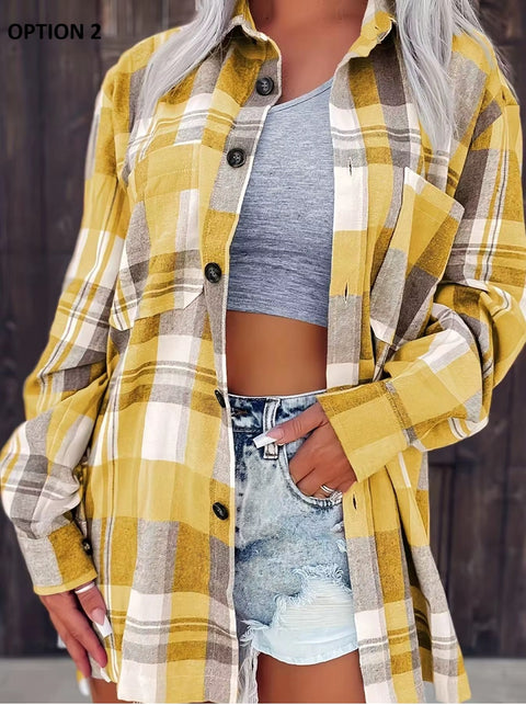 New Printed Oversized Versatile Stylish Shirt CODE: KAR4449