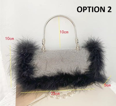 New Shiny Diamond Party Wedding  Fashion Tote Bag CODE: KAR4452