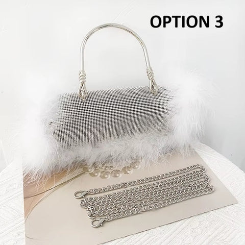 New Shiny Diamond Party Wedding  Fashion Tote Bag CODE: KAR4452
