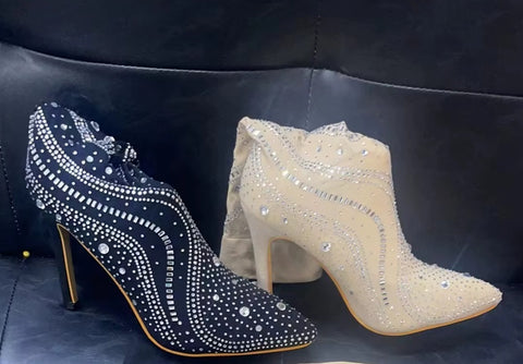 New Crystal High Heel Fetish Shoes CODE: KAR4465