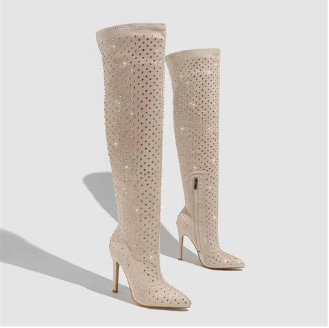 New Fashion Autumn Winter High heels Over the Knee long Boots CODE: KAR4466