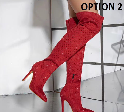 New Fashion Autumn Winter High heels Over the Knee long Boots CODE: KAR4466