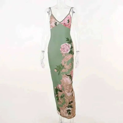 New Backless Nightclub Sexy Long Maxi Dress CODE: KAR4497