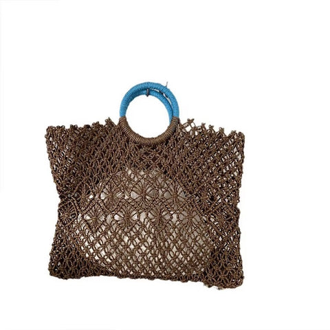 New Fashion Round Handle Handmade Handbag CODE: KAR4505