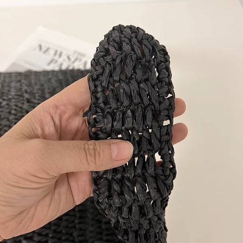 New Rope Straw Summer Crochet Handbag CODE: KAR4508