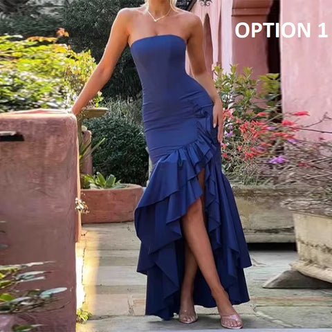 New Fashion Strapless Elegant Long Dresses CODE: KAR4513