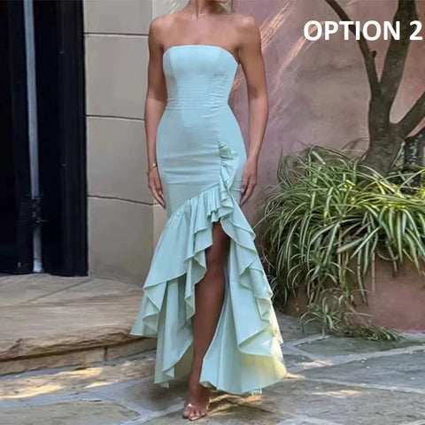 New Fashion Strapless Elegant Long Dresses CODE: KAR4513