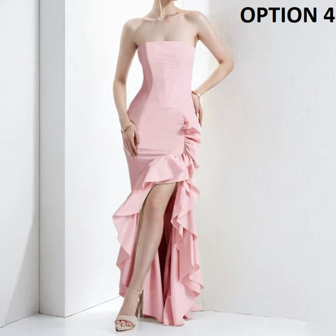 New Fashion Strapless Elegant Long Dresses CODE: KAR4513