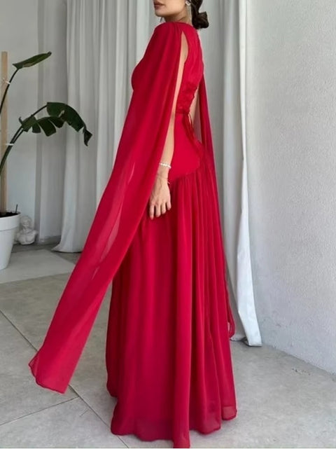 New O Neck Solid Slim Sleeveless Party Dress CODE: KAR4514