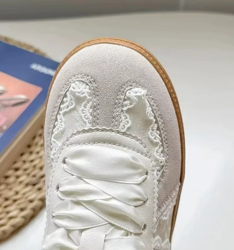 New Lace Up Walking Flats Casual Shoes CODE: KAR4528