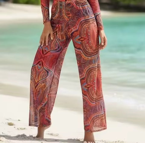 New Long Sleeve with Zip Front Leggings Swimwear CODE: KAR4541