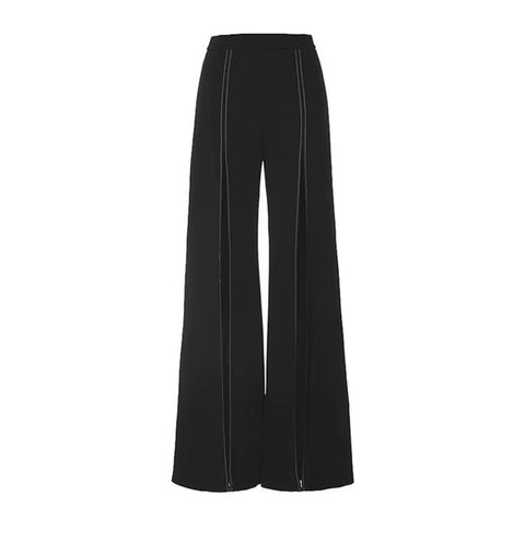 New One Piece with Slit Pan Elegant Swimsuit CODE: KAR4543