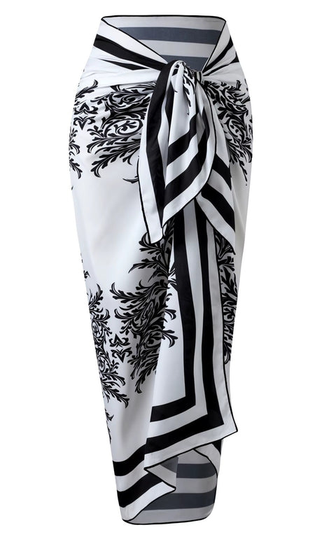 New Beach Bathing High Elasticity Swimwear Skirt Set CODE: KAR4547