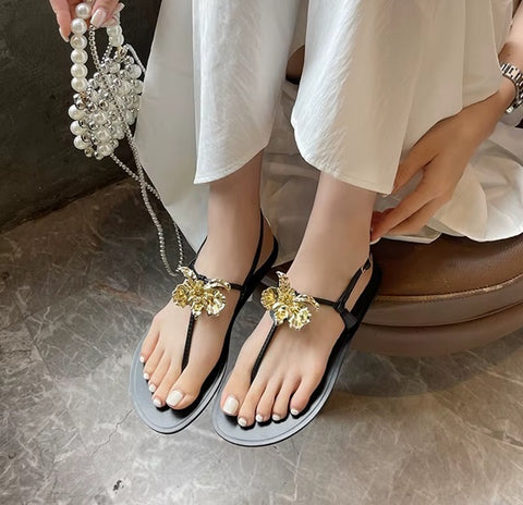 New Buckle Strap Flip Flop Comfortable Slippers CODE: KAR4549