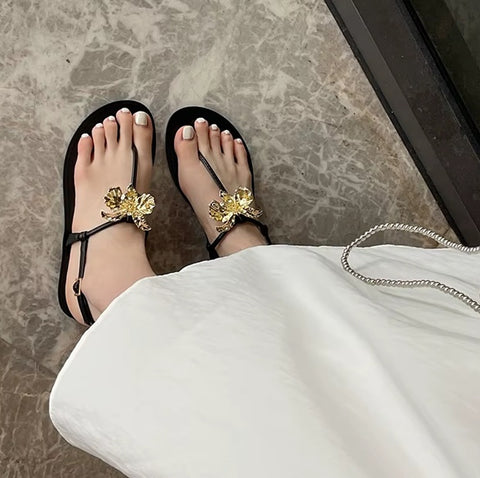 New Buckle Strap Flip Flop Comfortable Slippers CODE: KAR4549