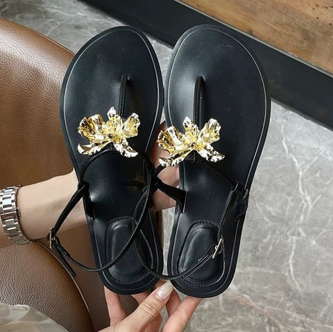 New Buckle Strap Flip Flop Comfortable Slippers CODE: KAR4549