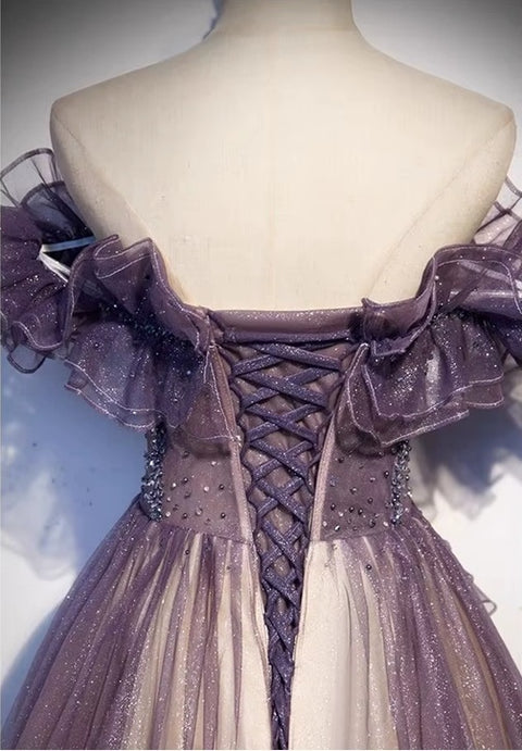 New Sheer Evening Annual Dinner and Grand Chorus Dress CODE: KAR4555