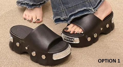 New Thick Size Beach Shoes CODE: KAR4560