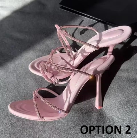 New Round Toe Stiletto Plus Size High Heels CODE: KAR4564