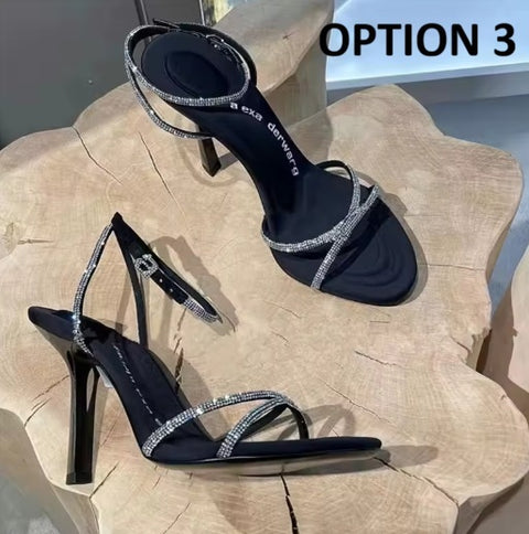 New Round Toe Stiletto Plus Size High Heels CODE: KAR4564