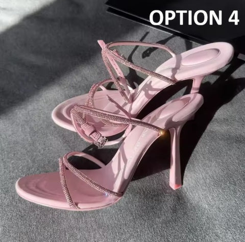 New Round Toe Stiletto Plus Size High Heels CODE: KAR4564