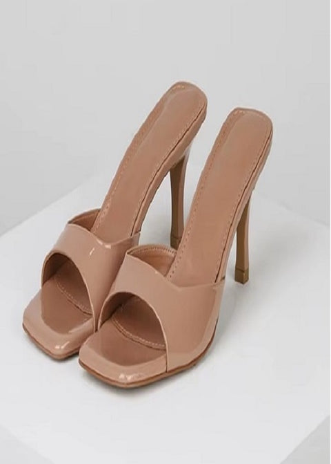 New Summer Square Toe Thin Heels CODE: KAR4568