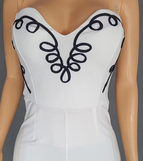 New Summer Fashion Sleeveless Long Jumpsuit CODE: KAR4575