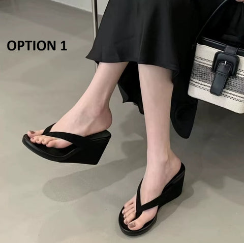 New Designer Thick Bottom High Heels CODE: KAR4578