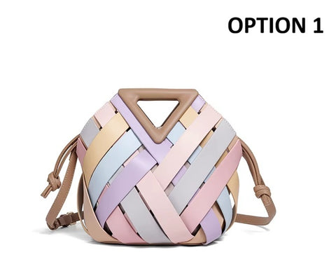 New High-quality Woven Style Creative Handbag CODE: KAR4586