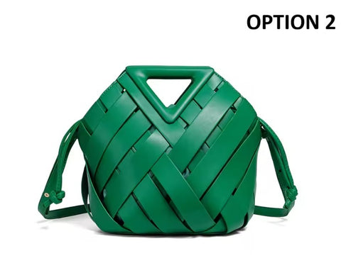 New High-quality Woven Style Creative Handbag CODE: KAR4586