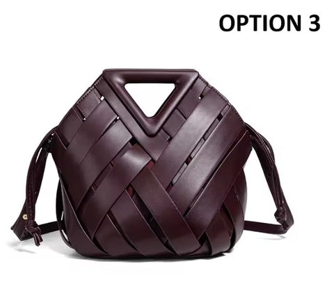 New High-quality Woven Style Creative Handbag CODE: KAR4586