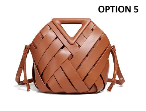 New High-quality Woven Style Creative Handbag CODE: KAR4586