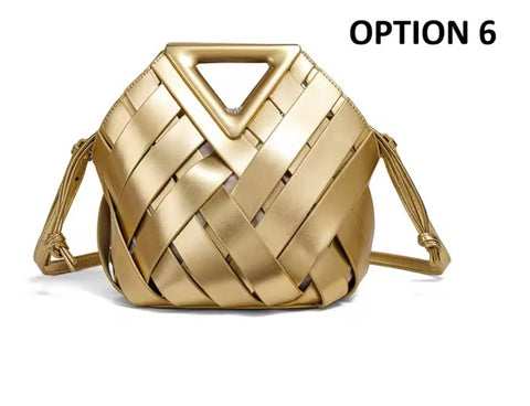 New High-quality Woven Style Creative Handbag CODE: KAR4586