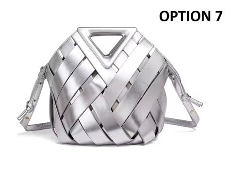 New High-quality Woven Style Creative Handbag CODE: KAR4586