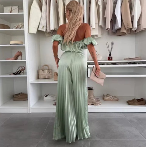 New Sexy Office Ladies Pleated Suit Set CODE: KAR4588