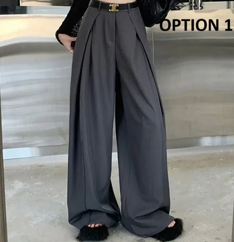 New Design Pressed Pleats Casual Trouser Pant CODE: KAR4593