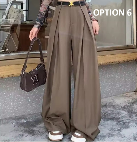New Design Pressed Pleats Casual Trouser Pant CODE: KAR4593
