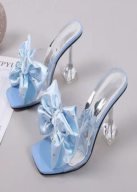 New Summer Flowers Thin High Heels CODE: KAR4613