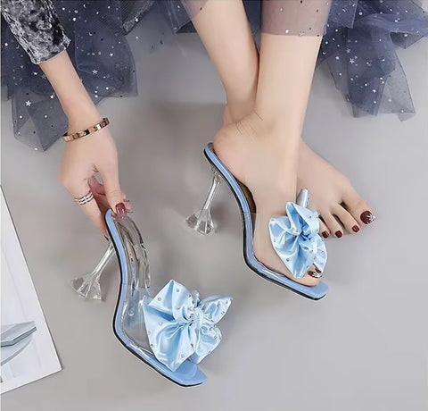 New Summer Flowers Thin High Heels CODE: KAR4613