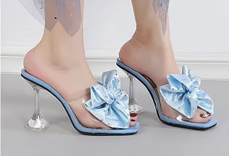 New Summer Flowers Thin High Heels CODE: KAR4613