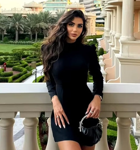 New Hollow Out Chic Casual Mini Dress CODE: KAR4620