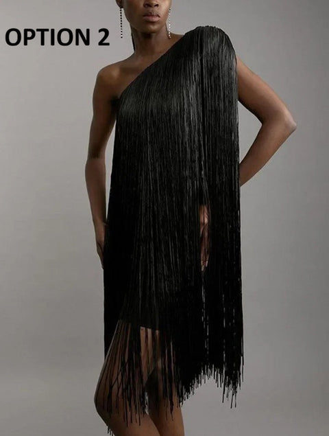 New Sexy Slant Shoulder Hight Waist Midi Dress CODE: KAR4629