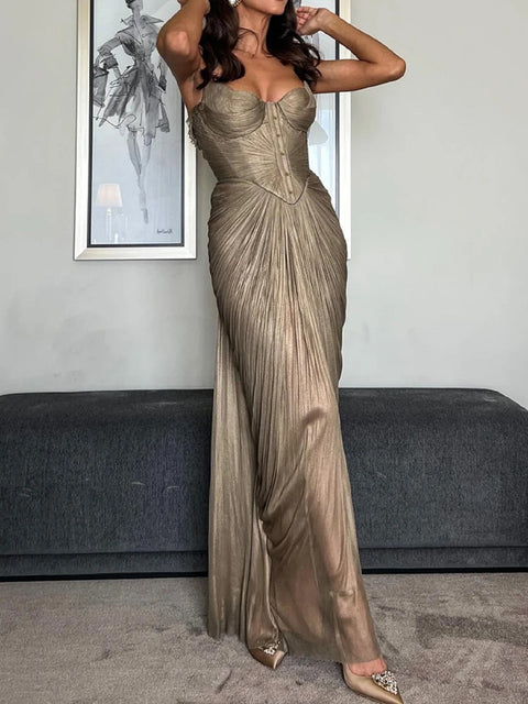 New Fashion Elegant Hight Waist Prom Long Dress CODE: KAR4635