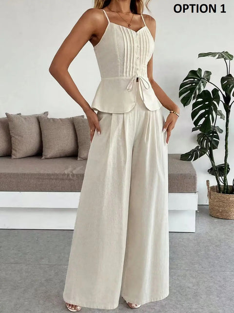 New Arrival Spring Summer Matching Two Pieces Sets CODE: KAR4637